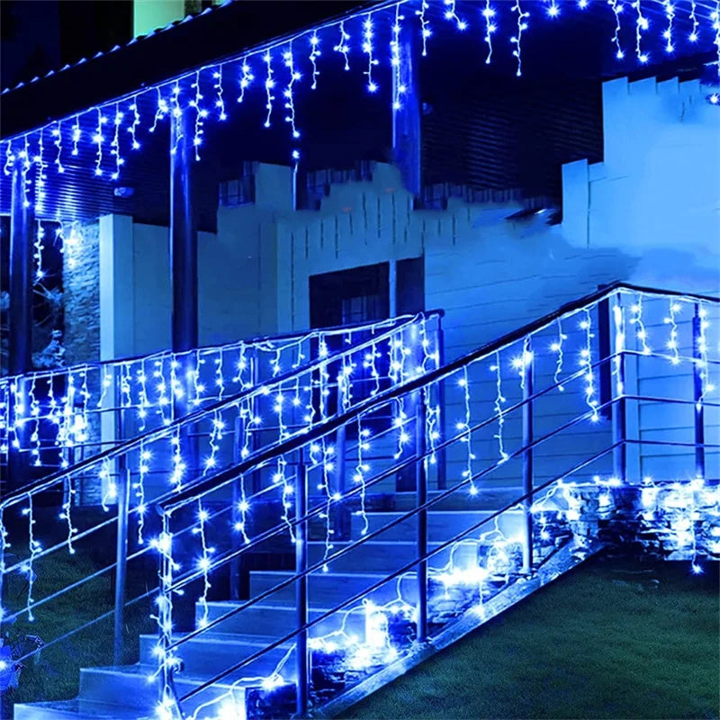 Natal Waterfall LED Lights, Light Curtain, 5m