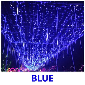 Natal LED Meteor Shower Garland Festoon