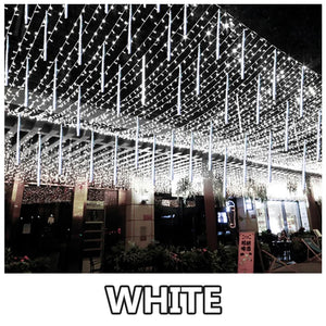 Natal LED Meteor Shower Garland Festoon