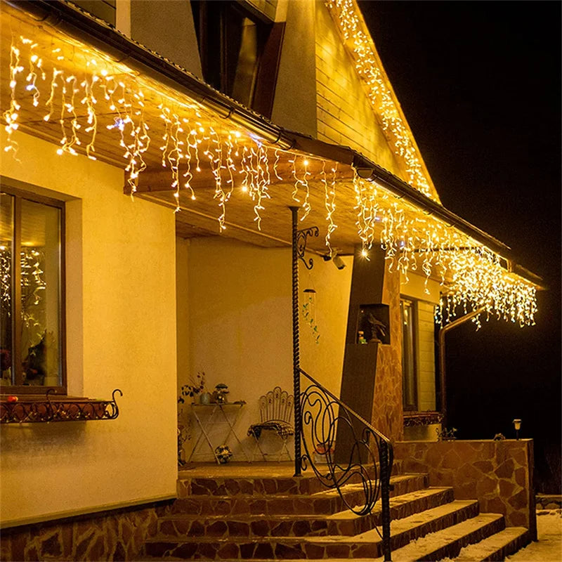 Natal Waterfall LED Lights, Light Curtain, 5m